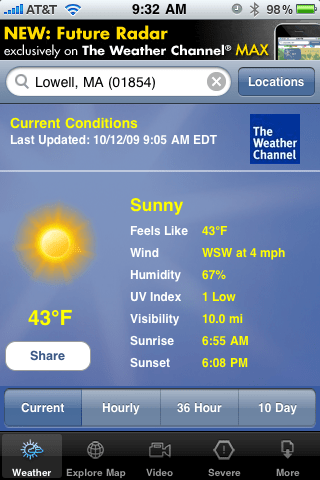 9:32 a.m.  43 degrees outside.  Not cool, Mother Nature.  Not.  Cool.